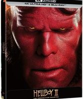 Хеллбой II: Золотая армия (Steelbook) [4K UHD Blu-ray] / Hellboy II: The Golden Army (Steelbook 4K)