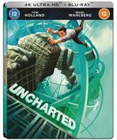 Анчартед: На картах не значится (Zavvi Exclusive SteelBook) [4K UHD Blu-ray] / Uncharted (SteelBook 4K)