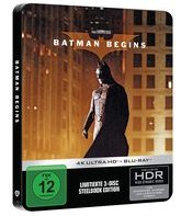 Бэтмен: Начало (SteelBook) [4K UHD Blu-ray] / Batman Begins (SteelBook 4K)