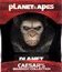 Планета обезьян: Коллекция Цезаря (3D+2D) [Blu-ray 3D] / Planet of the Apes: Caesar's Warrior Collection (3D+2D)