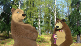 Маша и Медведь: Позвони мне, позвони! Серии 1-8 [Blu-ray] / Masha and the Bear (Masha i medved) (TV series)