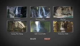 Живые пейзажи: Красивейшие водопады [Blu-ray] / Living Landscapes - Earthscapes: World's Most Beautiful Waterfalls