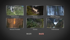 Живые пейзажи: Красивейшие водопады [Blu-ray] / Living Landscapes - Earthscapes: World's Most Beautiful Waterfalls