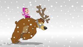 Маша и Медведь: Будьте здоровы! Серии 1-16 [Blu-ray] / Masha and the Bear (Masha i medved) (TV series)