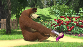 Маша и Медведь: Будьте здоровы! Серии 1-16 [Blu-ray] / Masha and the Bear (Masha i medved) (TV series)