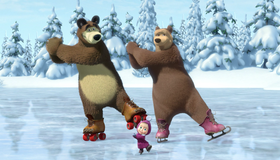 Маша и Медведь: Будьте здоровы! Серии 1-16 [Blu-ray] / Masha and the Bear (Masha i medved) (TV series)
