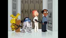Гриффины: Там, там на тёмной стороне (видео) [Blu-ray] / Family Guy: Something, something, something, Dark Side (V)