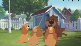 Леди и бродяга 2: Приключения Шалуна [Blu-ray] / Lady and the Tramp II: Scamp's Adventure