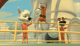 Звездные собаки: Белка и Стрелка (3D) [Blu-ray 3D] / Space Dogs (3D)