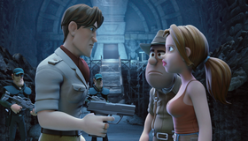 Тэд Джонс и Затерянный город [Blu-ray 3D] / Las aventuras de Tadeo Jones (Tad, the Lost Explorer)