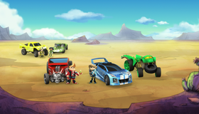 Hot Wheels: Начало приключений [Blu-ray] / Hot Wheels: The Origins of Awesome