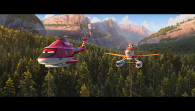 Самолеты: Огонь и вода [Blu-ray] / Planes: Fire and Rescue 