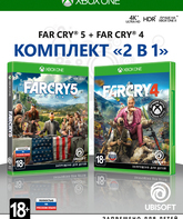 Комплект Фар Край 4 + Фар Край 5 / Far Cry 4 + Far Cry 5 (Xbox One)
