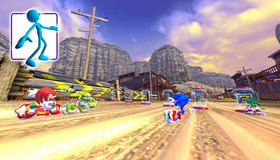 Соник: Свободные наездники / Sonic Free Riders (Xbox 360)