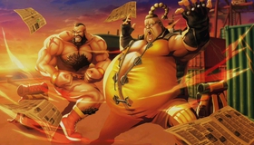 Уличный боец x Железный Кулак / Street Fighter x Tekken (Xbox 360)