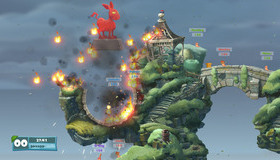Червяки: Оружие массового уничтожения. Все звезды / Worms W.M.D All-Stars (PS4)