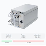 Bitmain Новый Model Antminer S21 XP Hyd (473Th) SHA256 Bitmain