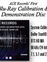 Калибровочный диск Blu-ray Audio от AIX Records / AIX Records Blu-Ray Audio Calibration Disc and HD Music Sampler (Blu-ray)