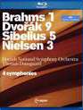 4 симфонии: Брамс, Дворжак, Сибелиус, Нильсен / 4 Symphonies - conducts Thomas Dausgaard (2011) (Blu-ray)