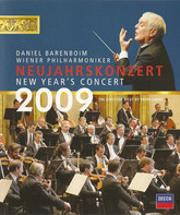 Новогодний концерт 2009 Венского филармонического оркестра / New Year's Concert 2009 (Neujahrskonzert): Wiener Philharmoniker & Daniel Barenboim (Blu-ray)