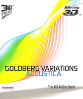 Демо-диск 3D Music из серии Acoustica / The AIX All Star Band - Goldberg Variations Acoustica (Blu-ray 3D)