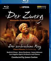 Гном / Разбитый кувшин - Цемлинский/Ульманн / The Dwarf / The Broken Jug (Der Zwerg; Der Zerbrochene Krug: LA Opera) (Blu-ray)