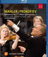 Малер: Симфония №1 / Прокофьев: фортепианный концерт №3 / Mahler: Symphony No.1 / Prokofiev: Piano Concerto No.3 - Lucerne Festival (Blu-ray)