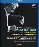 Караян - Моцарт: Концерт №5 / Дворжак: Симфония №9 / Karajan - Mozart: Violin Concerto No.5 / Dvorak: Symphony No.9 (1966) (Blu-ray)