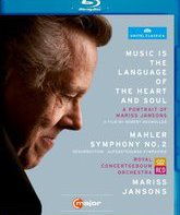 Портрет Марисса Янсона: музыка - язык сердца и души / A Portrait of Mariss Jansons - Mahler: Symphony No.2 (Blu-ray)