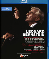 Бернстайн дирижирует Бетховена и Гайдна / Bernstein conducts String Quartet & Missa Tempore Belli (Blu-ray)