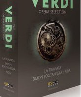 Верди: сборник опер (Травиата / Симон Бокканегра / Аида) / Verdi Opera Selection: Traviata / Boccanegra / Aida (Blu-ray)
