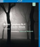 Малер: Cимфония №4 & Шенберг: Пеллеас и Мелисанда / Abbado conducts Mahler: Symphony No. 4 & Schoenberg: Pelleas und Melisande (Blu-ray)