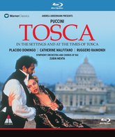 Пуччини: Тоска (телеверсия 1993) / Puccini: Tosca - In the Settings and at the Times of Tosca (1993) (Blu-ray)