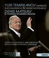 Юрий Темирканов дирижирует Рахманинова и Римского-Корсакова / Yuri Temirkanov Conducts Rachmaninov & Rimsky-Korsakov (2013) (Blu-ray)