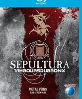 Sepultura и Les Tambours du Bronx: концерт в Рио / Sepultura with les Tambours du Bronx: Metal Veins - Alive at Rock in Rio (2013) (Blu-ray)