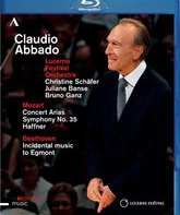 Клаудио Аббадо дирижирует Моцарта и Бетховена / Клаудио Аббадо дирижирует Моцарта и Бетховена (Blu-ray)