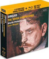 Ян Сибелиус: Симфонии 1-7 от Венской филармонии / Sibelius: The Seven Symphonies - Wiener Philharmoniker (1963-1968) (Blu-ray)