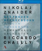 Николай Цнайдер: Концерты для скрипки / Nikolaj Znaider: Violin Concertos (2012/2014) (Blu-ray)