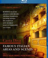 Целомудренная Дева: Знаменитые итальянские арии / Casta Diva: Famous Italian Arias & Scenes (Blu-ray)