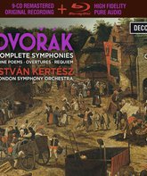 Дворжак: Симфонии, Поэмы, Увертюры и Реквием / Dvorak: Complete Symphonies, Tone Poems, Overtures & Requiem (Blu-ray)
