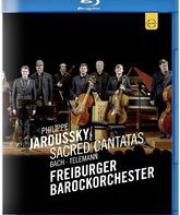 Филипп Жаруски поет кантаты Баха и Телемана / Philippe Jaroussky sings Bach & Telemann: Sacred Cantatas (2011) (Blu-ray)