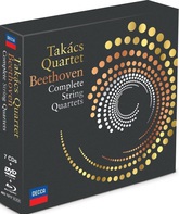 Бетховен: Полный сборник струнных квартетов - играет Квартет Такача / Beethoven: The Complete String Quartets - Takács Quartet (2002-2004) (Blu-ray)