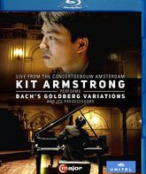 Кит Армстронг играет Баха / Kit Armstrong Performs Bach's Goldberg Variations and Its Predecessors (2016) (Blu-ray)