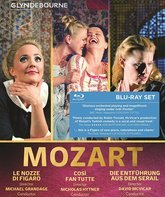 Моцарт: Сборник из трех опер / Mozart: Cosi fan tutte, Die Entfuhrung aus dem Serail & Le nozze di Figaro (2012-2016) (Blu-ray)