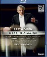 Бетховен: Месса до-мажор & Стравинский: Симфония в трех движениях & Гуммель: Концерт для трубы / Beethoven: Mass in C Major; Stravinsky: Symphony in Three Movements; Hummel: Trumpet Concerto (Blu-ray)
