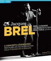 Жак Брель: концерты в "Казино Кнокке" и "Олимпия Париж" / Jacques Brel - En concert (1963-1971) (Blu-ray)