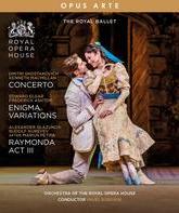 Королевский балет: Concerto, Энигма-вариации, Раймонда III акт / Королевский балет: Concerto, Энигма-вариации, Раймонда III акт (Blu-ray)