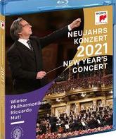 Новогодний концерт 2021 Венского филармонического оркестра / Новогодний концерт 2021 Венского филармонического оркестра (Blu-ray)