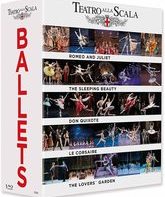 Сборник из 5 балетов от Театра Ла Скала / Teatro alla Scala Ballet Box (Blu-ray)