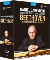 Бетховен: Фортепианные сонаты - играет Даниэль Баренбойм / Beethoven: The Complete Piano Sonatas - Daniel Barenboim (Blu-ray)